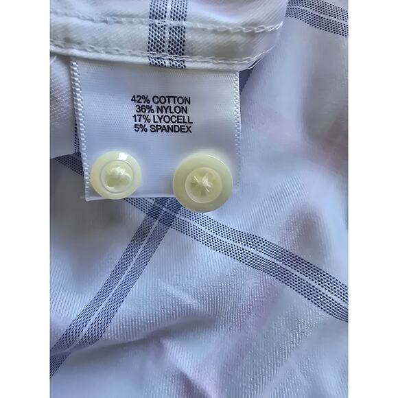 Peter Millar Crown Lite Long Sleeve Button-Down Shirt Men’s XL Stretch business - Picture 6 of 7